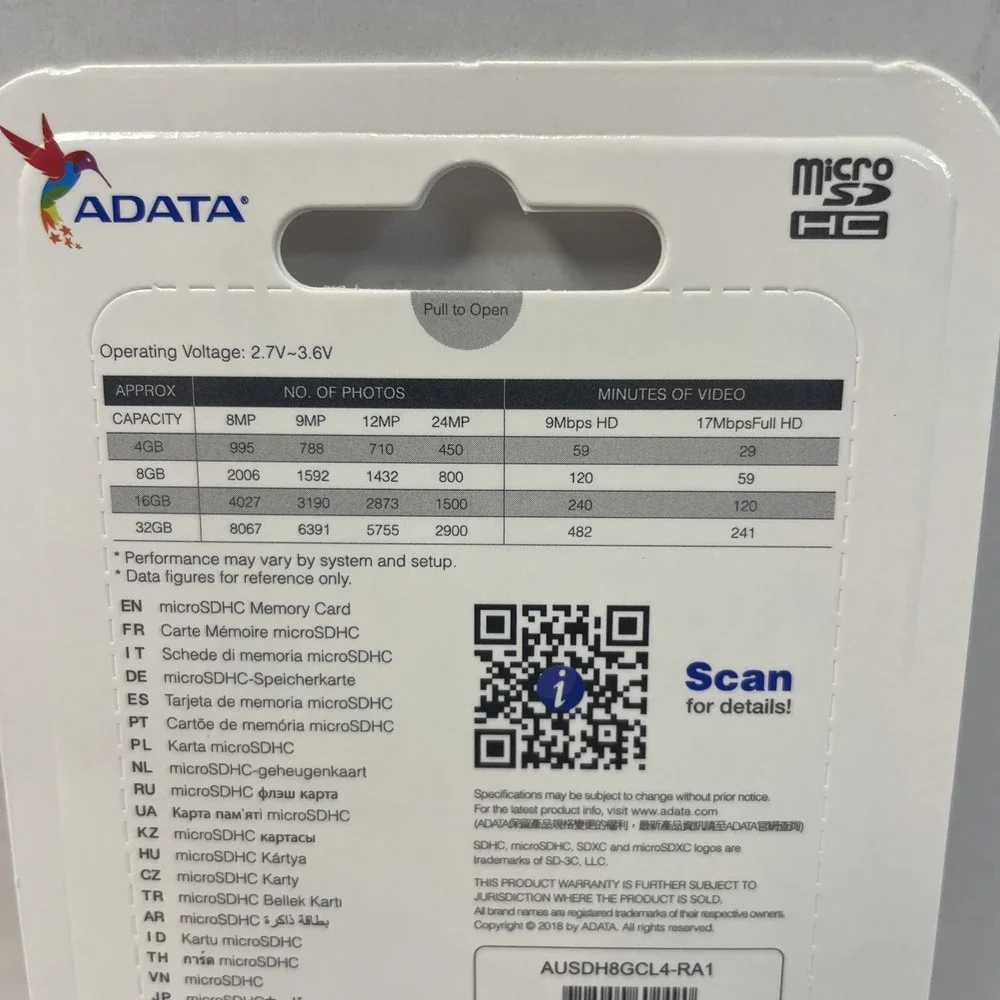 ADATA microsdhc class